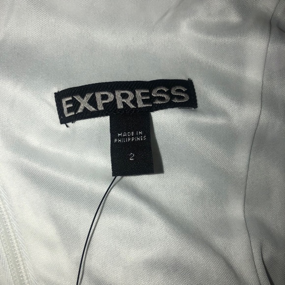 Express White & Black Dress w/ tag - Picture 4 of 4